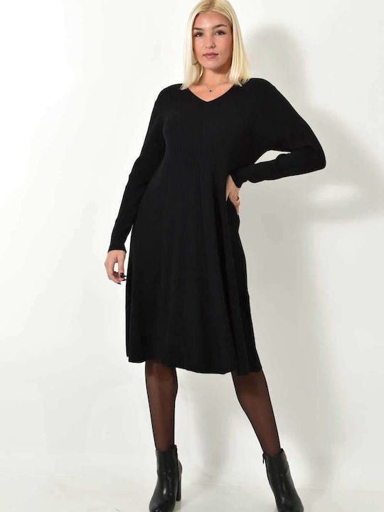 Midi Dress Black