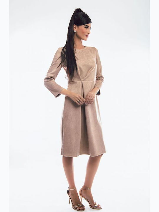 BelleFille Dress All Day Beige