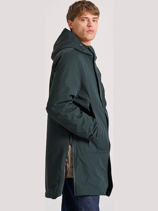 Winter Jacket Parka Forest Green