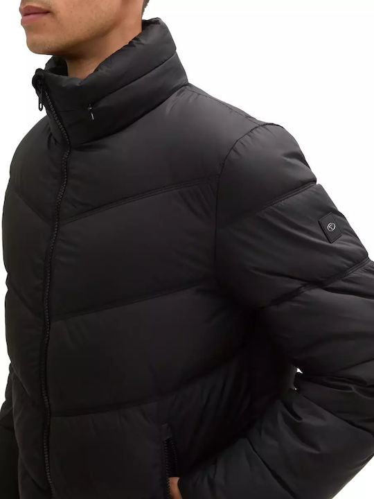 Geacă Puffer Negru