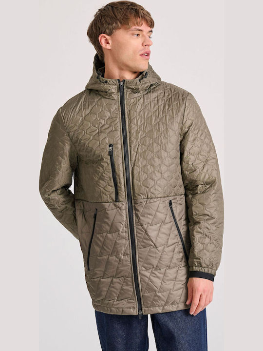 Winter Jacket Parka Forest Green