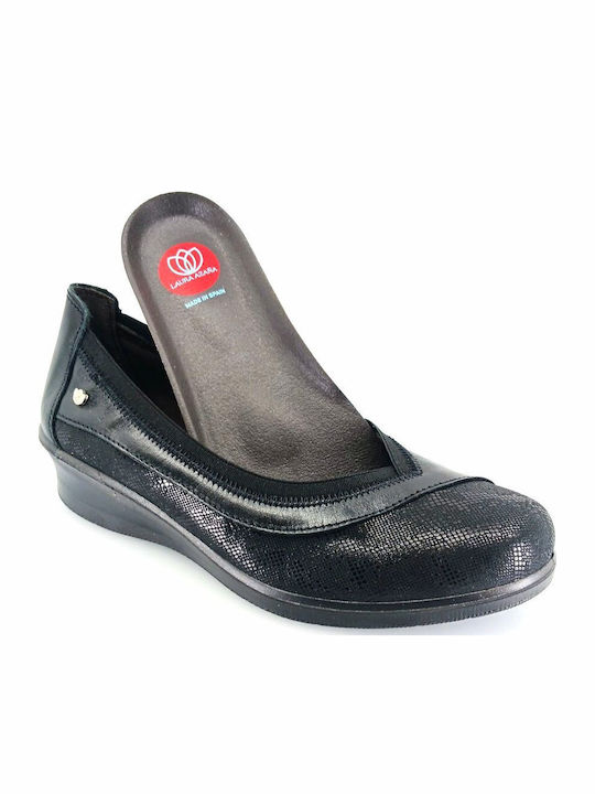 Anatomic Fabric Ballerinas Black