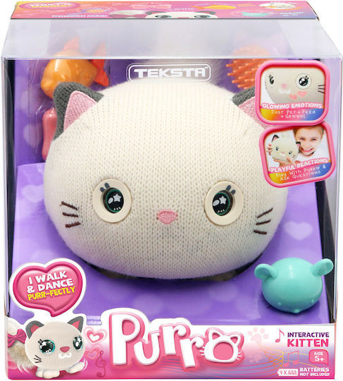 AS Teksta Purro Interactive Kitten Electronic Robotic Game for 5+ Years