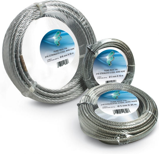 Filomat Συρματόσχοινο Γαλβανιζέ 3mm 08390