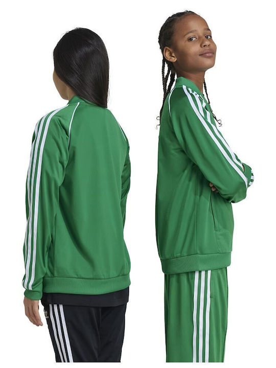 Αθλητική Παιδική Ζακέτα Green Adicolor Sst Track Top