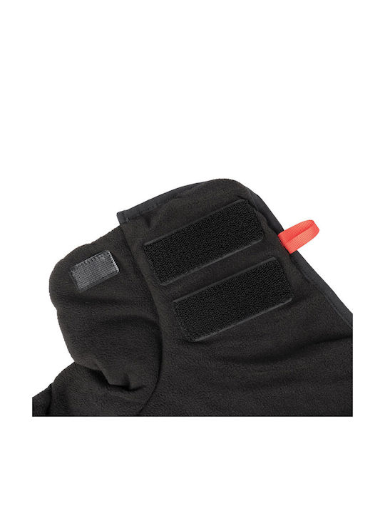 Tucano Urbano Bibwarm Motorcycle Rider Neck Warmer Fleece Black Color