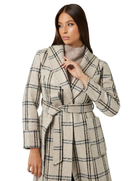 Women's Multi Coat with Belt