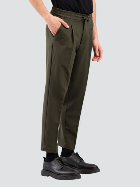 Hose Elastisch Olive