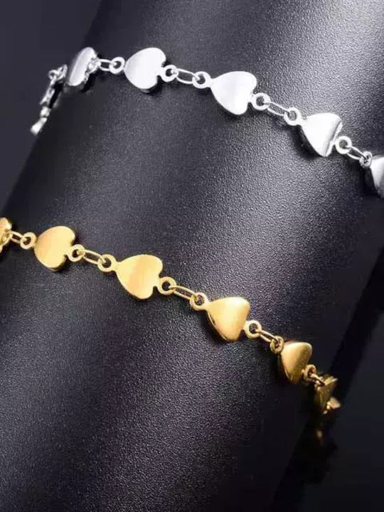 Bode Kids Bracelet Chain from Steel with Heart