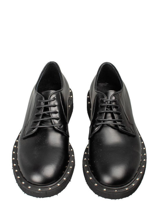 Δερμάτινα Ανδρικά Casual Παπούτσια Μαύρα