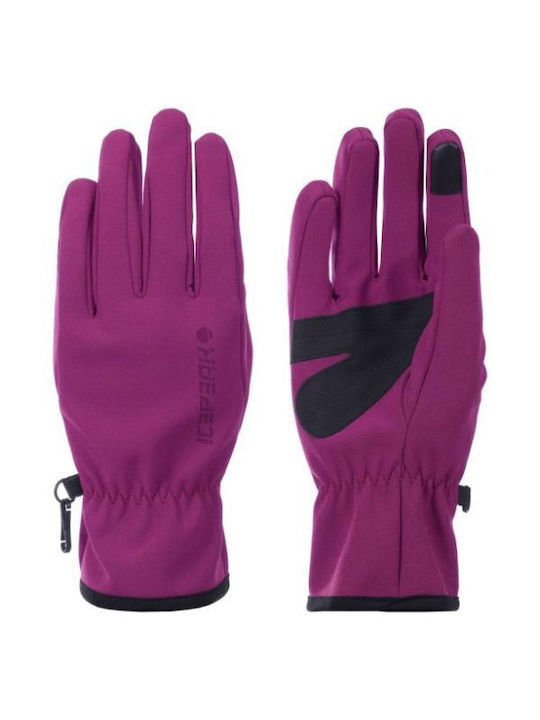 Icepeak Unisex Touch Gloves Purple Hustonville