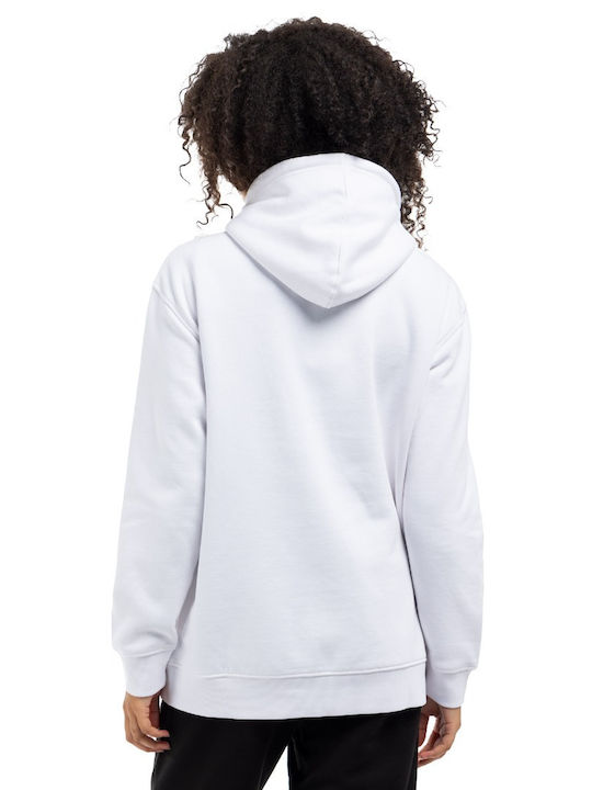 District75 Women's Hooded Cardigan WHITE