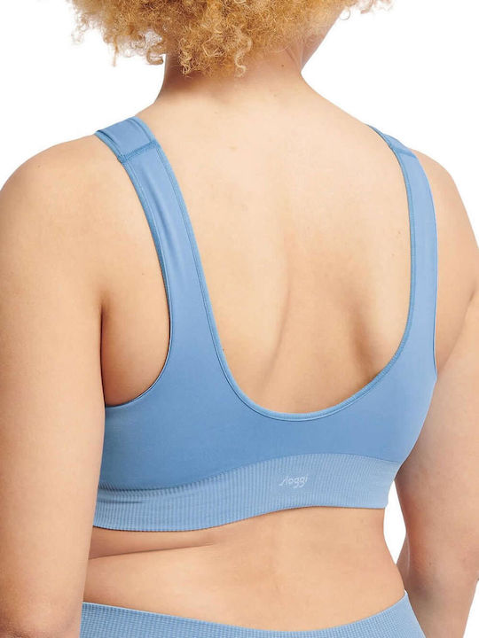 Sloggi Women's Bra with Light Padding Light Blue