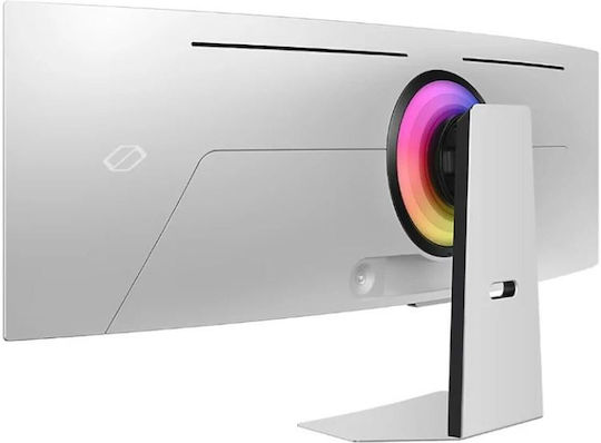 Samsung Odyssey G9 G95SC UltraWide OLED HDR Gebogener Monitor 49" 5120x1440 240Hz mit Reaktionszeit 0.03ms GTG Silber