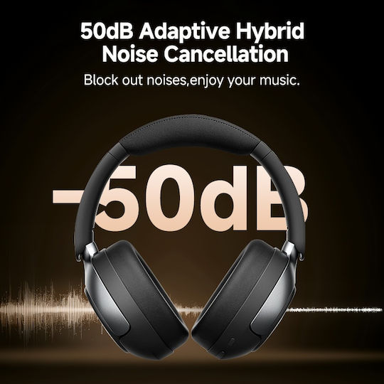 QCY H3 Pro Wireless / Wired Over Ear Headphones with 55 hours of Operation White