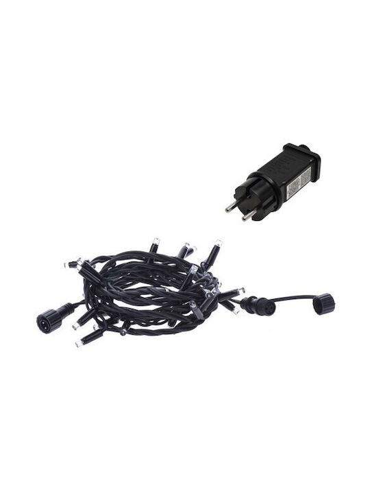 240 Lights LED 24m. Warm White in String 1pcs
