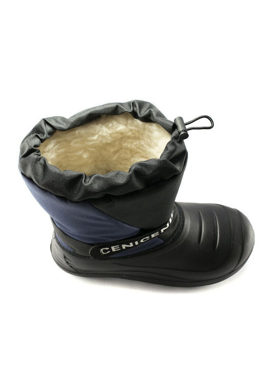 Kids Wellies with Internal Lining Black