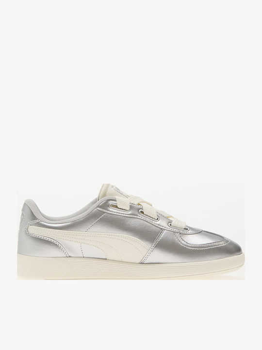 Palermo Damen Sneakers Metallic Puma Silver-white