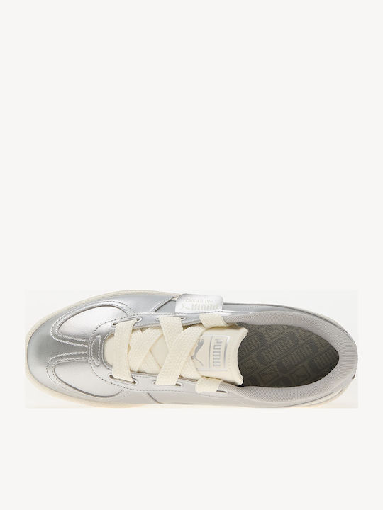 Palermo Damen Sneakers Metallic Puma Silver-white
