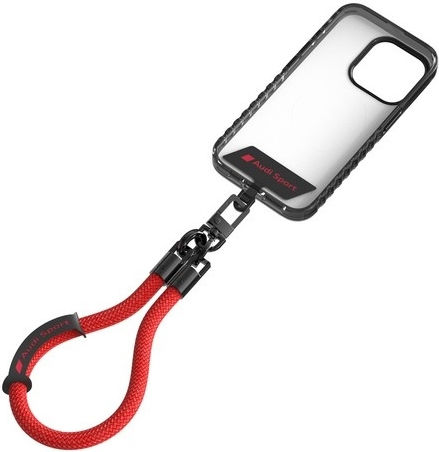Audi Curea pentru gât pentru telefoane mobile Roșu