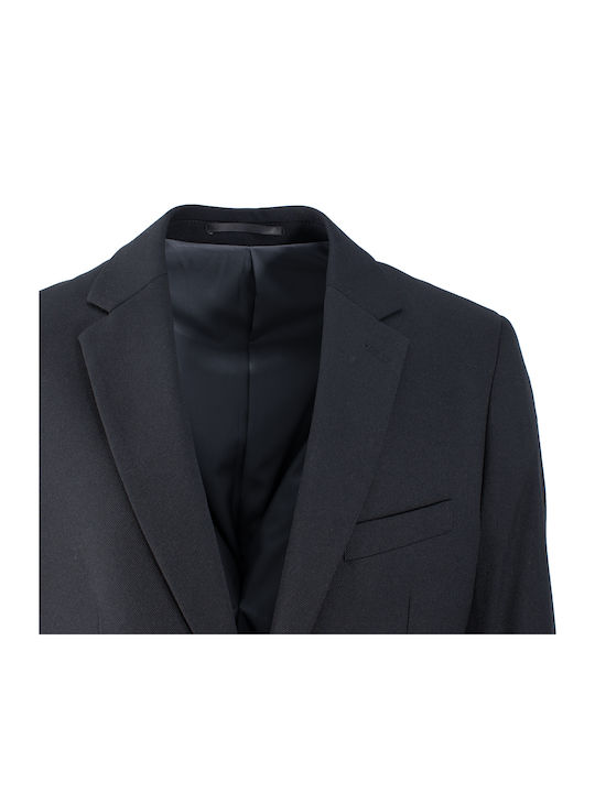Men's Suit Jacket Regular Fit Black