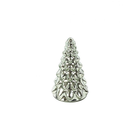 Christmas Decorative Glass Tree Silver