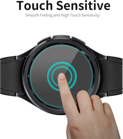 Протектор за екран от закалено стъкло 9H 0.2mm за Samsung Galaxy Watch6 Classic 43mm