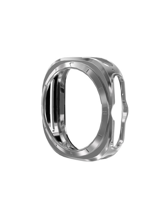 Samsung Galaxy Watch Ultra 47mm Ηλεκτροεπικαλυμμένη Προστατευτική Θήκη Ρολογιού Tpu Γκρι Samsung Galaxy Watch Ultra 47mm Ηλεκτροεπικαλυμμένη Προστατευτική Θήκη Ρολογιού Tpu Γκρι