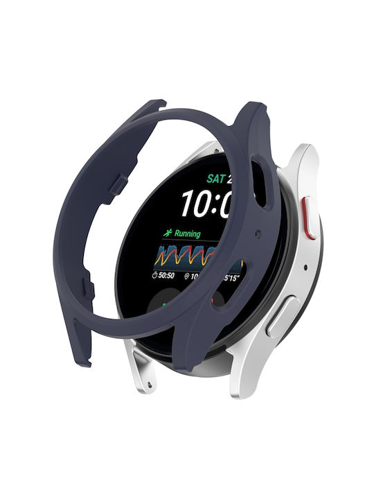 Samsung Galaxy Watch 7 40mm Μισής Κάλυψης Προστατευτική Θήκη Ρολογιού Υπολογιστή Σκούρο Μπλε