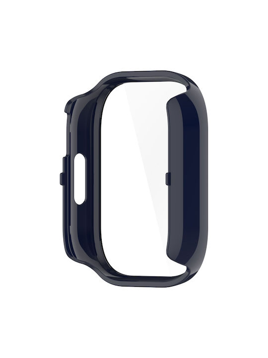 Carcasă de protecție integrată cu film călit pentru Redmi Watch 5 Active, Pc Watch, Cerneală Albastră