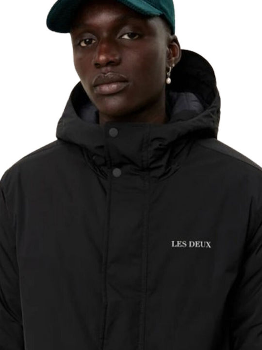 Les Deux Men's Coat Black