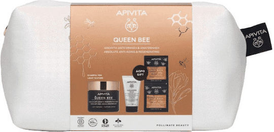 Apivita Queen Bee Skin Care Set for Αnti-ageing 4pcs