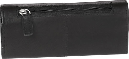 Lavor Δερμάτινη Καπνοθήκη με Κούμπωμα 16.5x7.5εκ. μαύρο Lavor