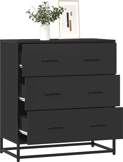 Συρταριέρα Κρεβατοκάμαρας mit 3 Schubladen 68x35x76cm