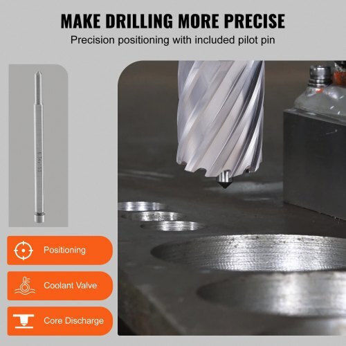 Vevor Cutting Tool Set HSS for Groove Shaping in Metal with Guide 6pcs