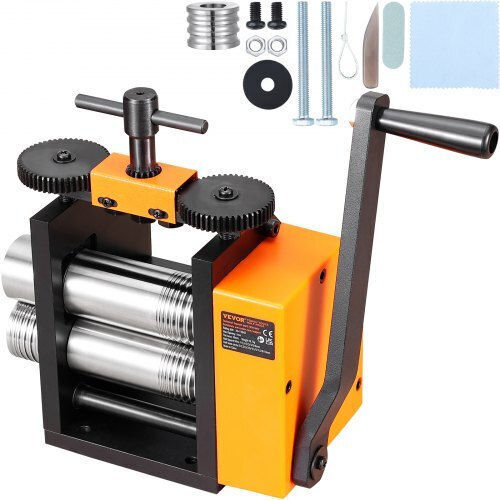 Vevor Jewelry Forging Machine 3"/76 Mm Multifunctional Ratio 1:2 Pressure Thickness 0.1-7mm Shyypj3h10000sgwwv0