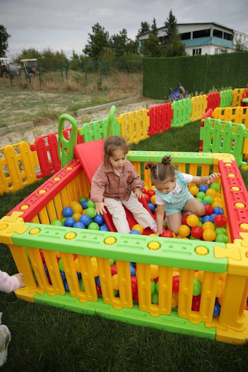 Multicolour Play Fence For 1+ Years