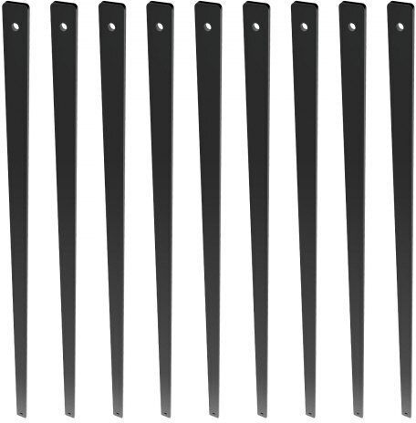 Vevor Μεταλλικά Κάγκελα Σκάλας 51τμχ 29.5''x1'' Αλουμινίου Βίδες Bpklgz51g295rcf96v0