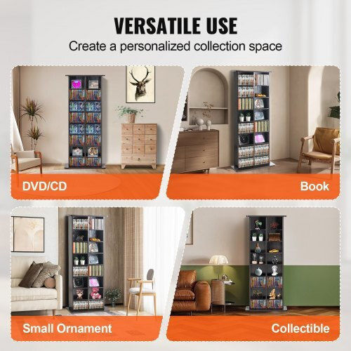 Vevor Floor Standing Case 464 CD 21.97x8.74x50.98cm