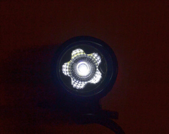 Side Marker Light 2 SMD LED Clear Omega Type White-Red 24V