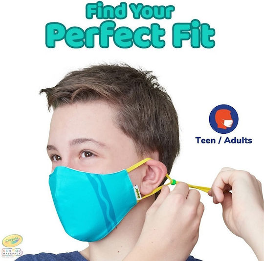 Crayola Маска за защита Тъканна 170-220608 5бр