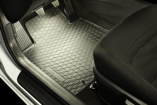 Rubber Mats Geyer & Hosaja Seat Tarraco 2019+ Skoda Kodiaq VW Tiguan Allspace 2017+ 4 Pieces Black 904/4c