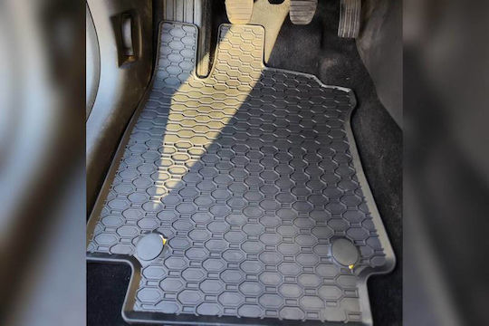 Гумени стелки Geyer & Hosaja Renault Clio 2012-2019 Captur I 2013-2019 4 броя черни 873/4c