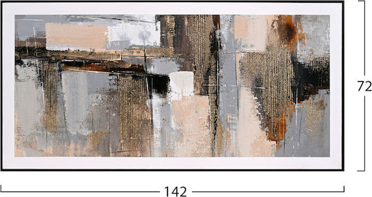 HomeMarkt Abstract Πίνακας σε Καμβά 142x72cm