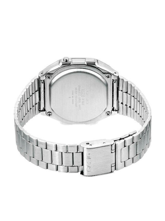 Casio Vintage Iconic Ρολόι Μπαταρίας με Μεταλλικό Μπρασελέ