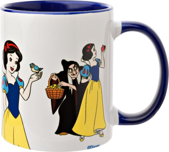 Disney Snow White Κούπα Κεραμική Λευκή 325ml