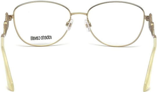 Roberto Cavalli Femei Metalic Rame Ochelari Auriu 5004-028