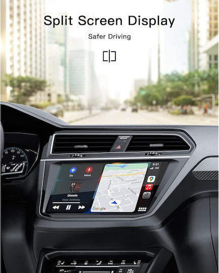 Wireless Android Auto Adapter 2 In 1 2024 Carplay Vichema Tech Compatible Ios Android Plug Play Online Upgrade Voice Assistant Models That Come Original Wired Carplay Mercedes Audi Bmw Ford Fiat Vw Mazda Hyundai Others