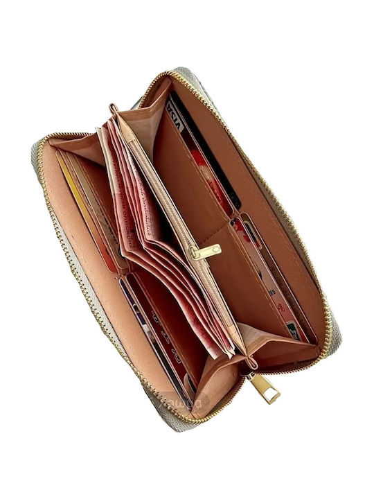 Large Women's Wallet Classic Gray