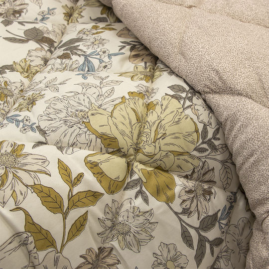 Lino Home Duvet Queen 220x240cm Amapola Multicolour 350 GSMGsm